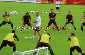 Allenamento Roma