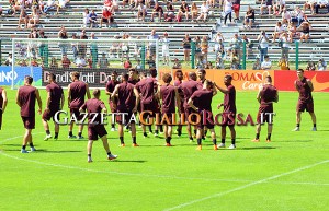 Allenamento Roma