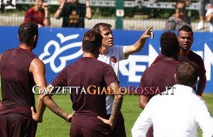 Allenamento Roma