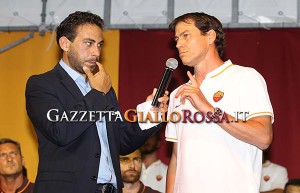 Ritiro Roma Pinzolo presentazione Garcia