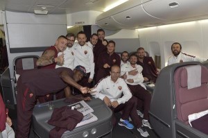 Roma in volo per l'Indonesia