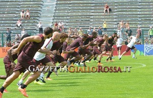 Allenamento Roma