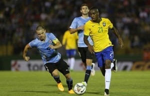 Gerson con la maglia del Brasile U20