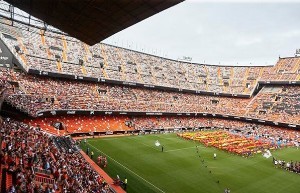 Valencia-Roma stadio Mestalla