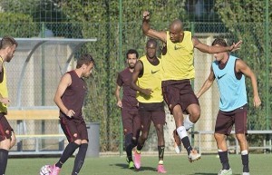 Allenamento Roma