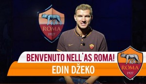 Dzeko (foto asroma.it)