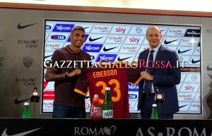 Emerson Palmieri con Baldissoni