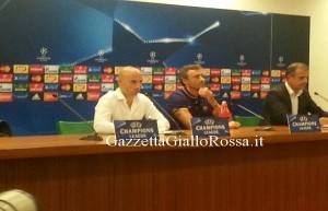 Luis Enrique in conferenza stampa 