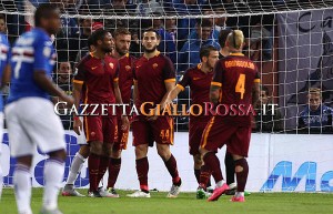 Sampdoria-Roma squadra