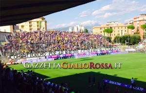 Tifosi Frosinone al Matusa