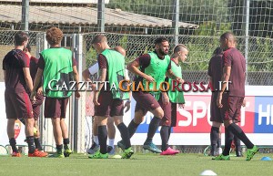 Trigoria allenamento