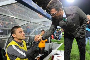 Totti e Di Francesco (getty)