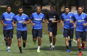 Allenamento Inter