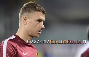 Fiorentina Roma Dzeko