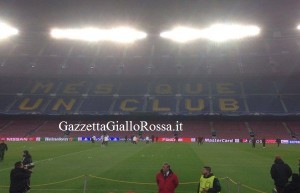 Roma rifinitura Camp Nou