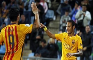 Suarez e Neymar 