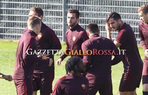 Trigoria allenamento