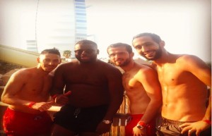 Pjanic e Benatia a Dubai 