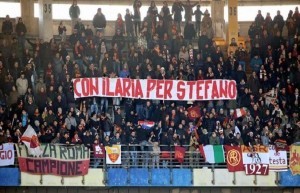 Striscione Cucchi