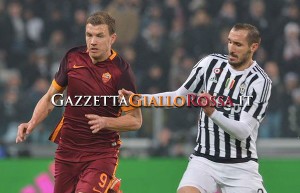 Dzeko e Chiellini