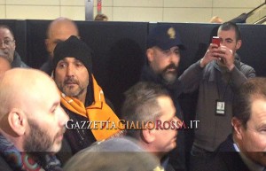 Luciano Spalletti a Fiumicino