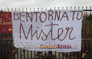 Striscione per Spalletti