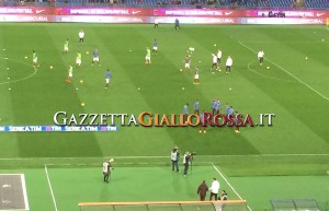 Roma-Palermo riscaldamento