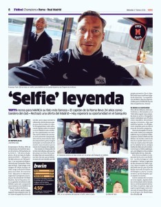 TOTTI SELFIE