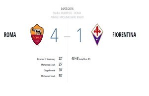 Roma-Fiorentina 4-1