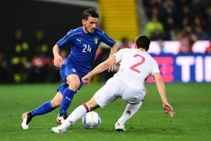 Florenzi in azzurro (getty images)