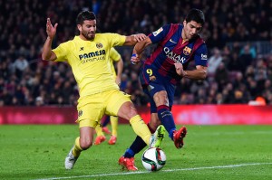 Musacchio e Suarez (getty images)