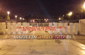 Striscione Curva Sud