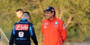 Sarri a Castelvolturno