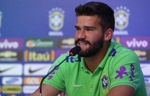 Alisson in conferenza stampa