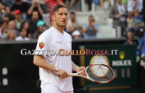 Totti al Foro Italico per "Tennis with Stars" 