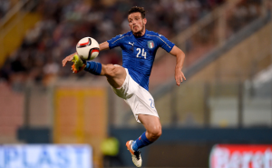 Florenzi in azzurro