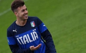 El Shaarawy in azzurro