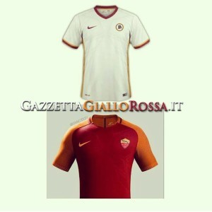 Le nuove maglie as roma