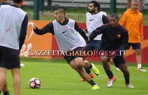 Paredes in allenamento