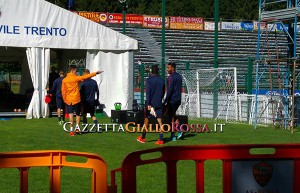 Juan Jesus in palestra ritiro roma