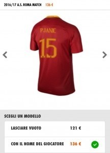 Maglia Pjanic sito Nike