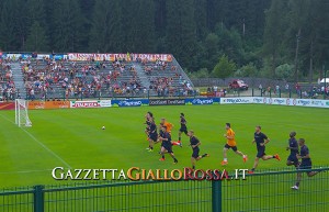 Primo allenamento Pinzolo