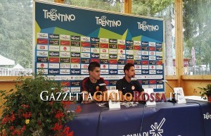 Perotti in conferenza stampa