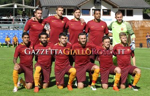 Roma Terek formazione giallorossa