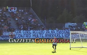 Striscione Pinzolo