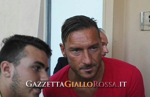 Totti a Villa Stuart