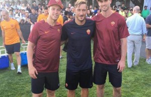 Totti e le stelle della NHL