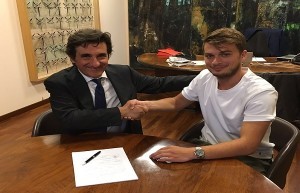 Cairo e Ljajic alla firma (foto torinofc.it)