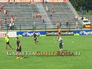 ritiro pinzolo allenamento roma