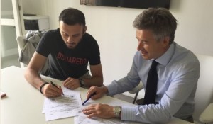 Torosidis e Fenucci (foto bolognafc.it)